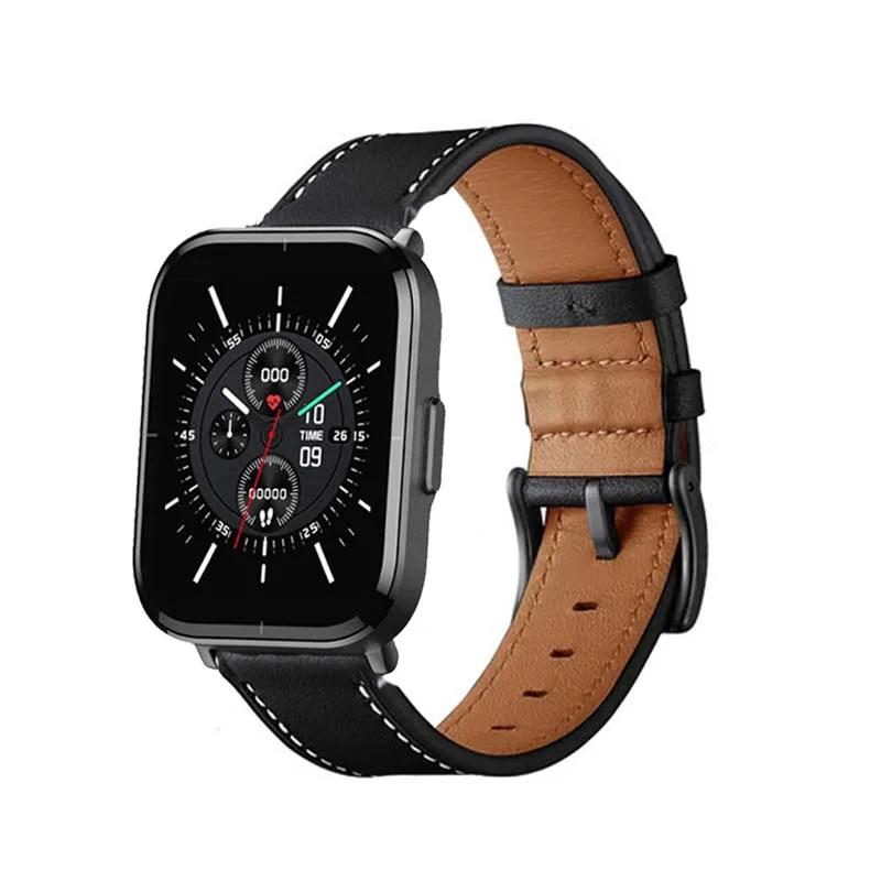 Mibro X1 컬러 라이트 에어 브레이슬릿 밀라노 시계 밴드 용 가죽 스트랩