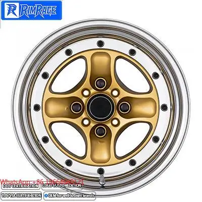 Work Wheels Equip 40 Forged Wheels 17-26 Inch Retro JDM 2-Piece Deep Lip Custom Alloy Performance Rims For AE86W205,W213,W166,X1