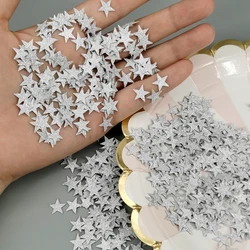 1000Pcs 1cm Glitter Stars Gold Silver Rose Starry Confetti Wedding Birthday Party Christmas Tree Desert Table Giftbox Decoration