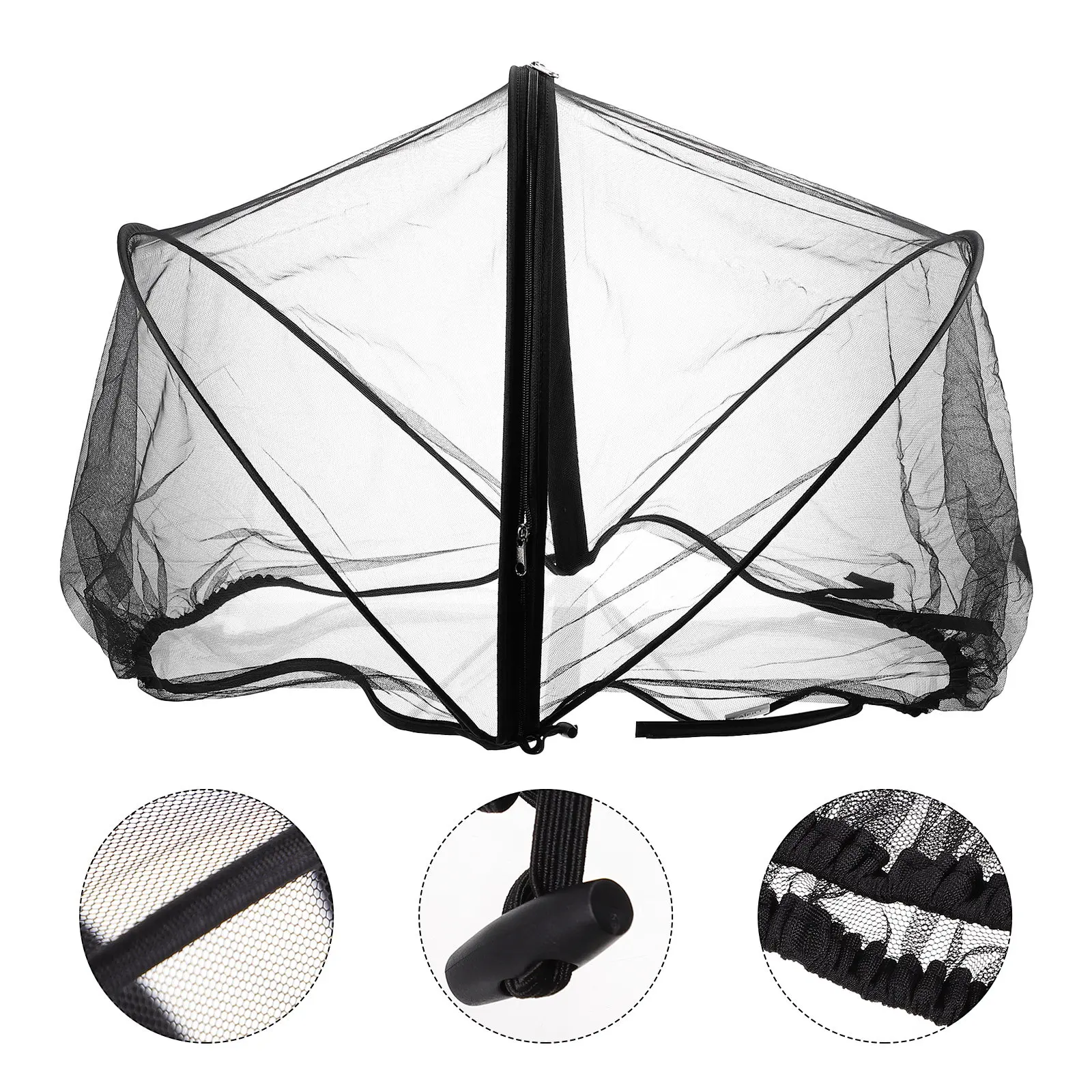 Baby Stroller Mosquito Net Breathable Stretchable Full Cover Mesh Netting for Camping Travel Protective Stroller Net