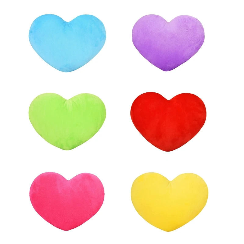 Plush Pillow Heart Shape Cushion for Baby's Room to Add a Comfortable Feeling Gift for Mother's Day Baby Birthday