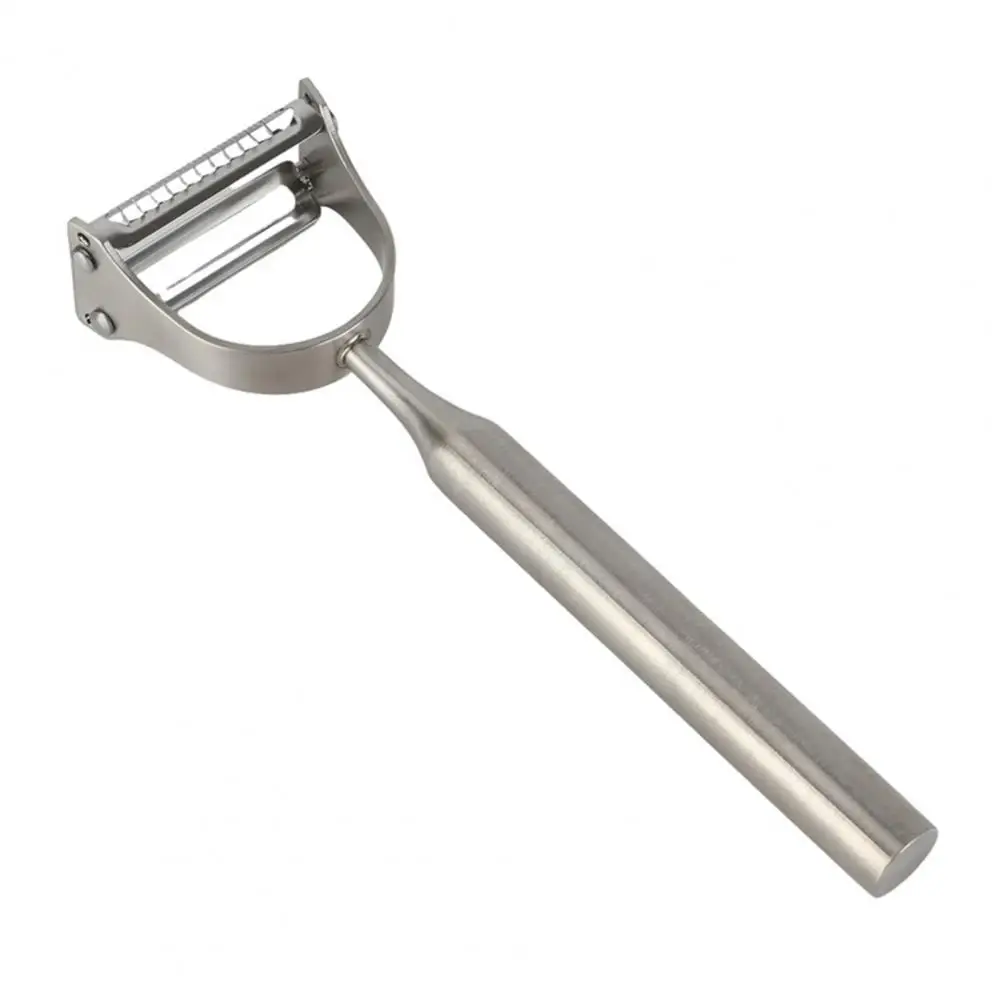 Large Stainless Steel Vegetable Peeler, Dual Blade 2In1 Peeler/Julienne Slicer for Potato Carrot, Multi-purpose Kitchen Peeler