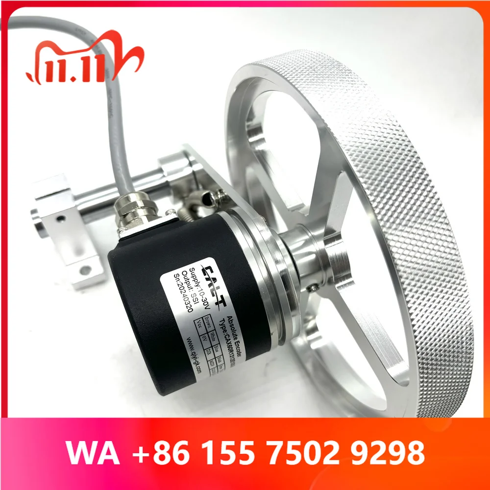 CALT 500mm perimeter measuring wheel encoder solute rotary encoder CAX60R1312E10SGB