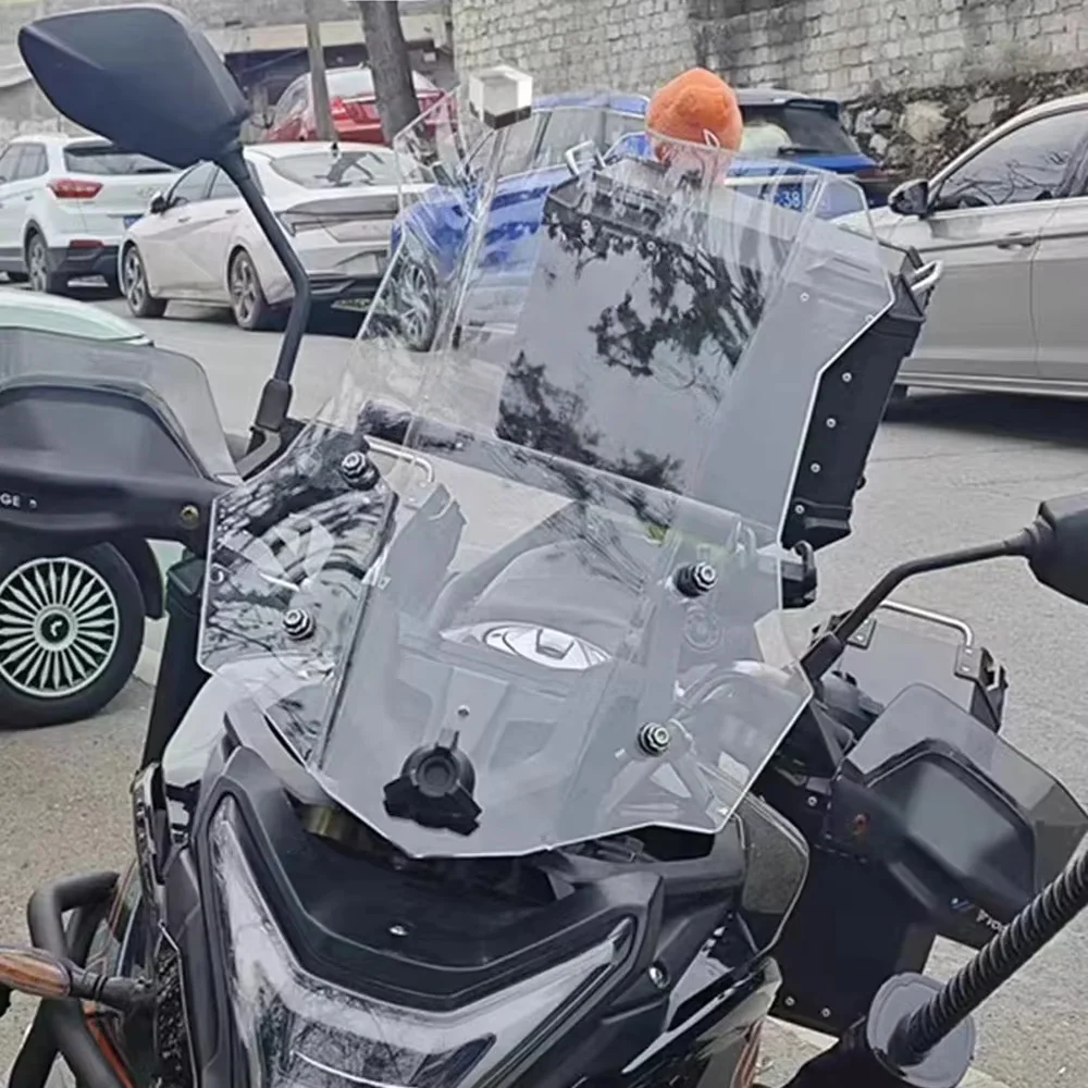 For VOGE 300DS 500DS 650DS, Modified Windshields, Raised Windshields, Motorcycle Modification Parts.