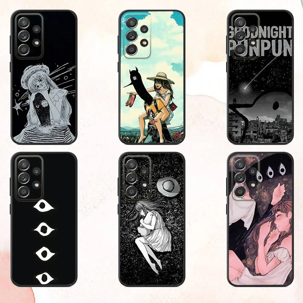 

Goodnight Oyasumi Punpun Phone Case For Samsung S25,S24,S21,S22,S23,S30,Ultra,S20,Plus,Fe,Lite,Note,10,9,5G Black Cover