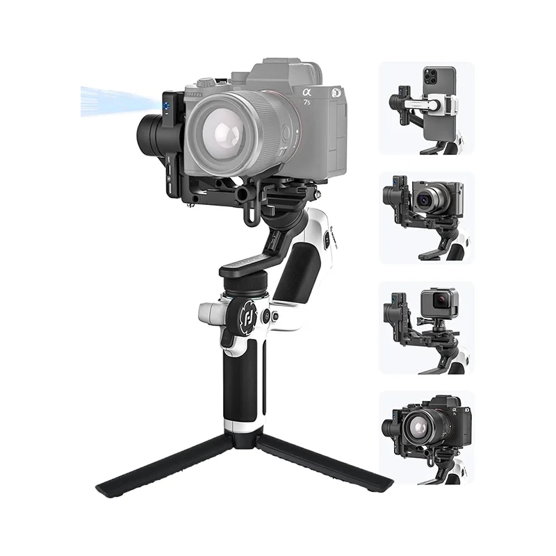 Feiyu SCORP Mini 2 ALL-IN-ONE Gimbal Stabilizer 3-Axis Anti-shake Gimbal Stabilizer Handheld Gimbal for