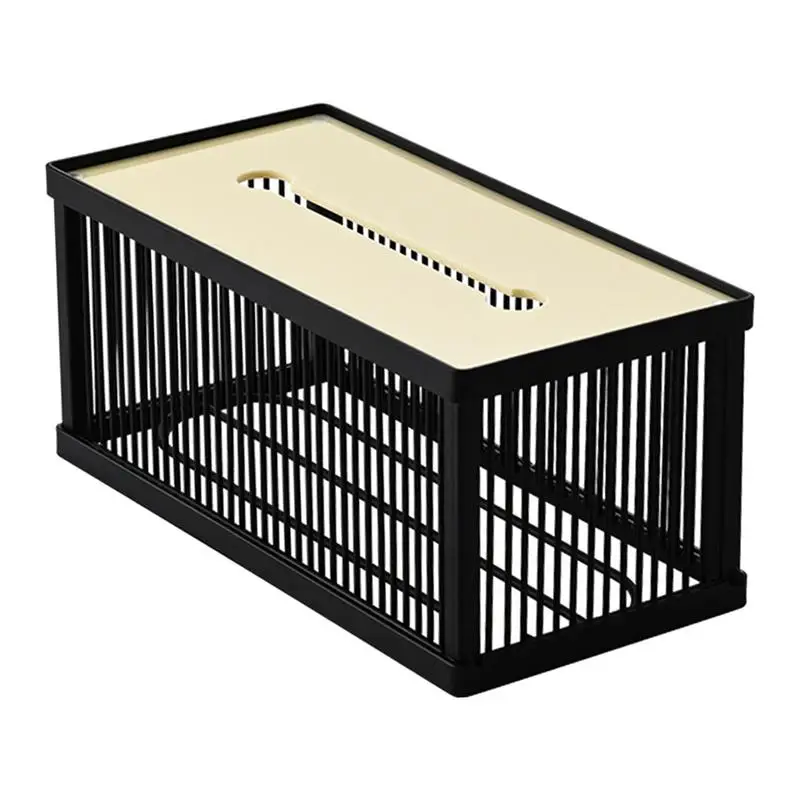 

Tissue Holder Iron Tissue Box Cover Tissue Holder For Pumping Paper Bathroom Kitchen Bedroom Restaurant Home Decoration Dining
