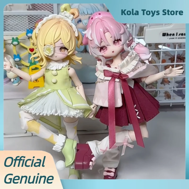 Caja ciega de la serie True Minty Sea Gems, figura de acción de 8 puntos Minty V2 Bjd, figuras Kawai, caja misteriosa, coleccionar juguetes, regalos