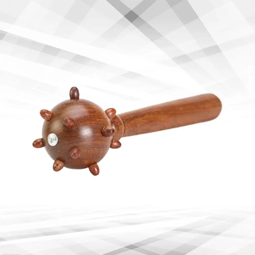 

Портативный деревянный массажный молоток, палисанр, шариковая ручка для шеи, плеч, спины, терапия, фитнес-стрижень для снятия стресса