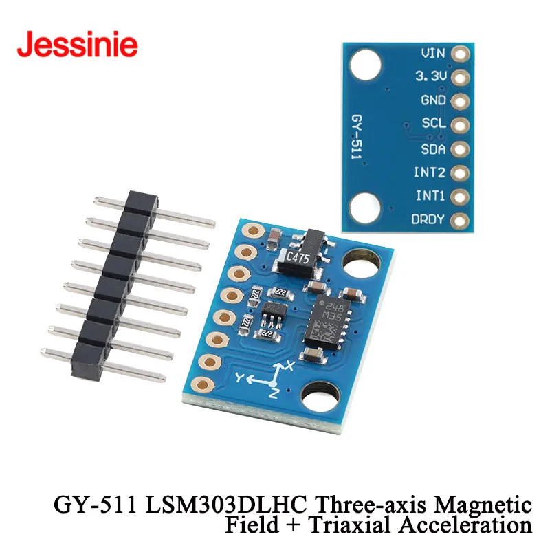 LSM303/L3G4200D GY-511/GY-50 Three-axis Electronic Compass Acceleration High Precision Gyroscope Motion Sensor Module
