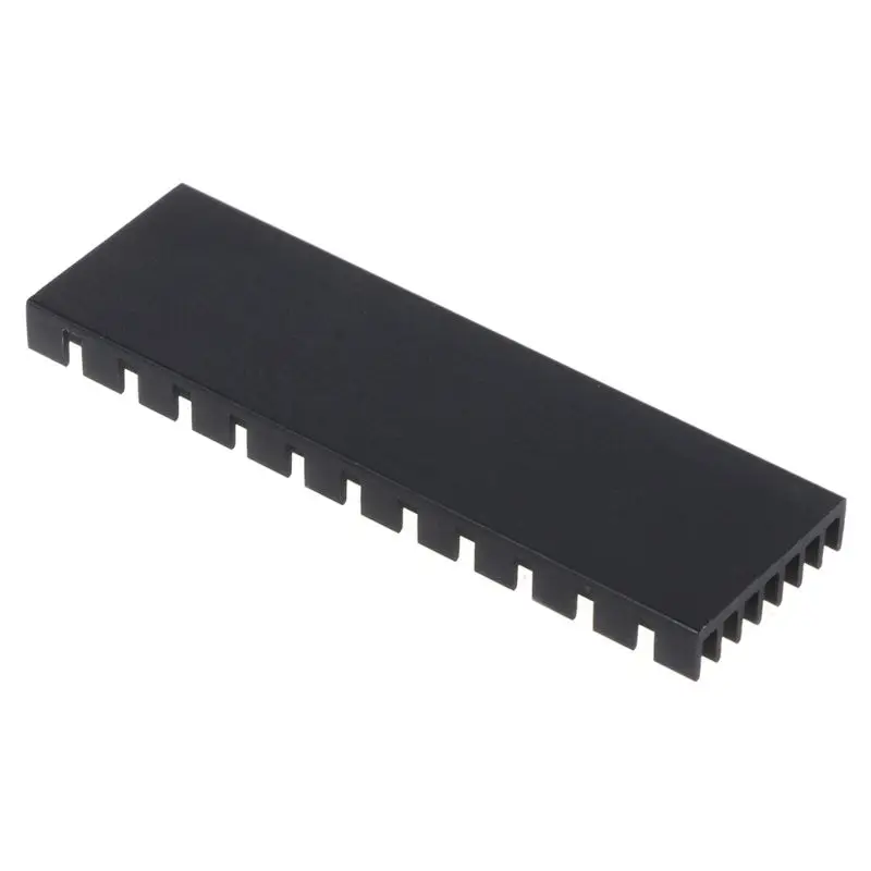 Almohadillas térmicas de 2 capas para NVMe SSD CPU Fas, Kits de disipador térmico para. 2 2280