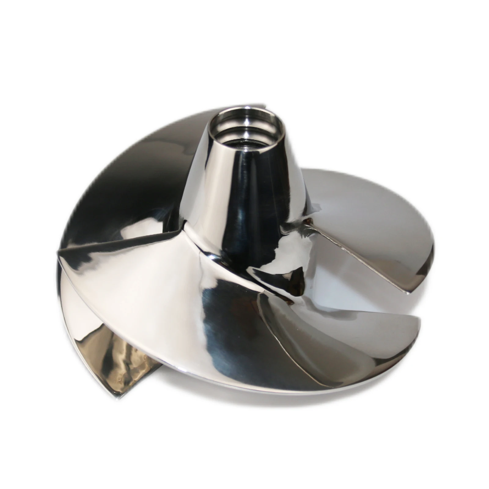 Boatman 155MM Jet Ski Impeller OEM:6AE-R1321-00-00 Compatibility models:Fit Yamaha VX700 ,Jet-Ski Propeller 3- Blades Polished