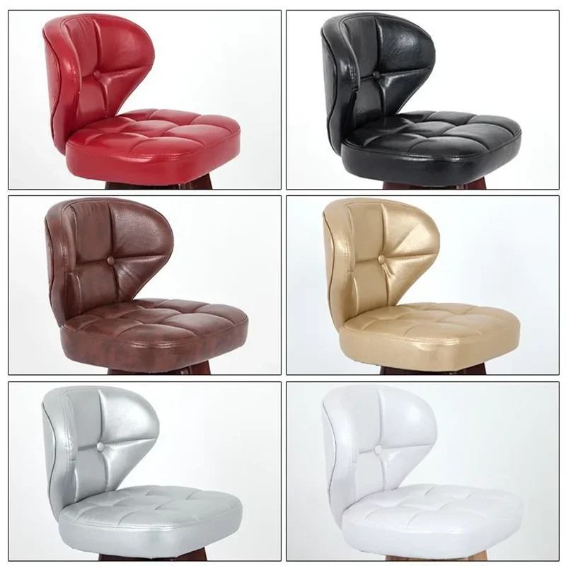 Cadeira de madeira bancos altos casa encosto fezes simples caixa retro restaurante cadeiras sillas para barra de cocina bancos de barra