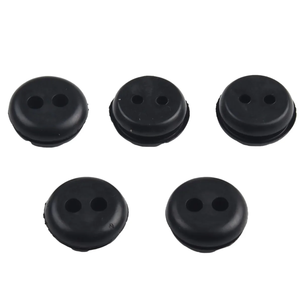 

5pcs 2 Holes Fuel Gas Tank Grommet Replacement For Trimmer Lawn Mower Rubber Grommets Garden Power Tools Parts For Honda