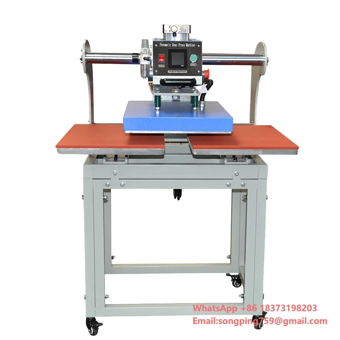 

Touch Screen Double Station Pneumatic Tshirt Heat Press Printing Machine Sublimation Machine 40*60