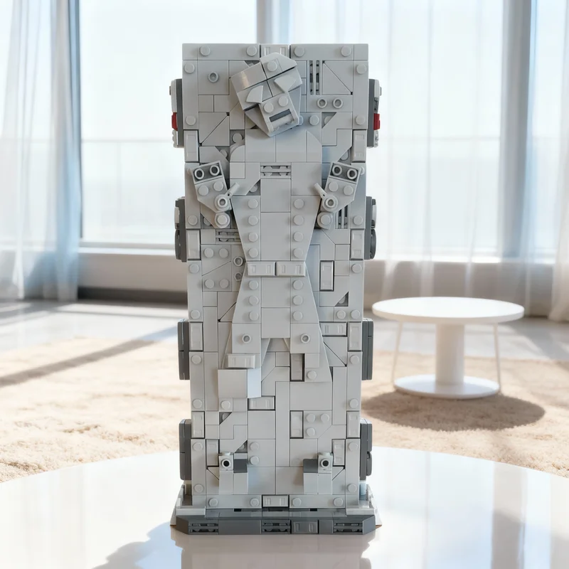 

575 деталей MOC: Модель звездолета Хана Соло из карбонита, конструктор, рождественский подарок, развивающая игрушка для сборки и творчества