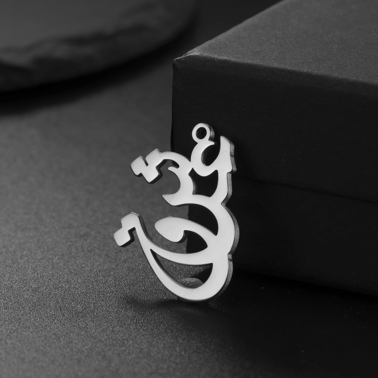 Stainless Steel Hollow Out Rune Charms For Jewelry Gift Making Diy Necklaces Earrings Islamic Arabic Amulet Pendants Wholesale