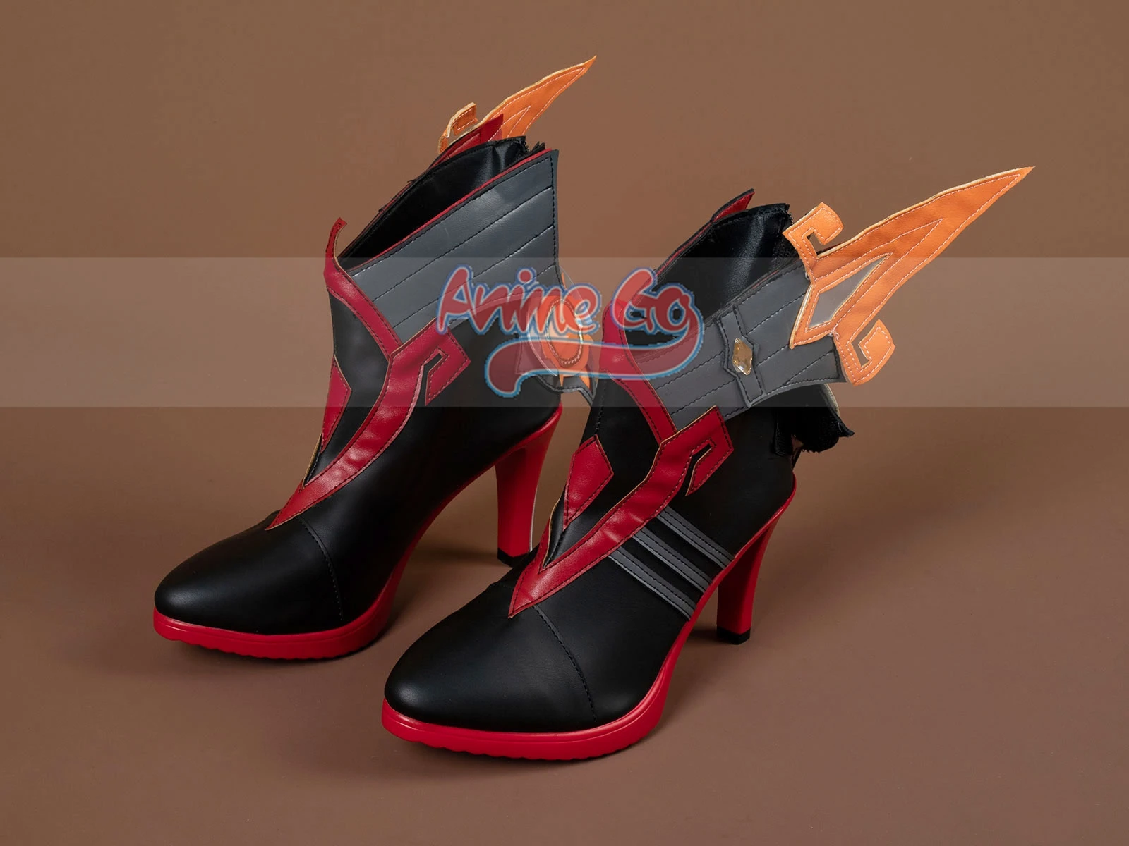 

Genshin Impact Pyro Archon Mavuika Cosplay Shoes Ankle Boots for Women C09202