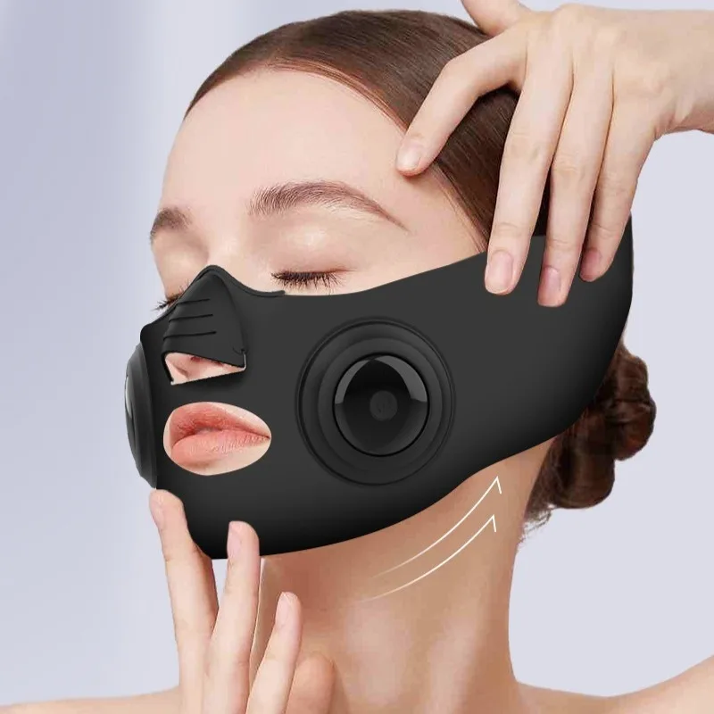 マイクロカレントフェイスマッサージマスク 美容機器 家庭用美容器具 顎の引き締め マイクロカレント美顔器