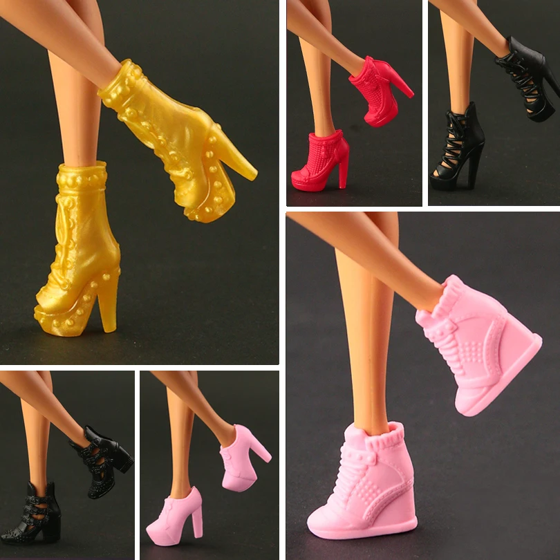 RUHERW 2026 New Beautiful high quality high-heeled 1/6 shoes fashion crystal shoes for 30 cm female doll 15 style shoes available