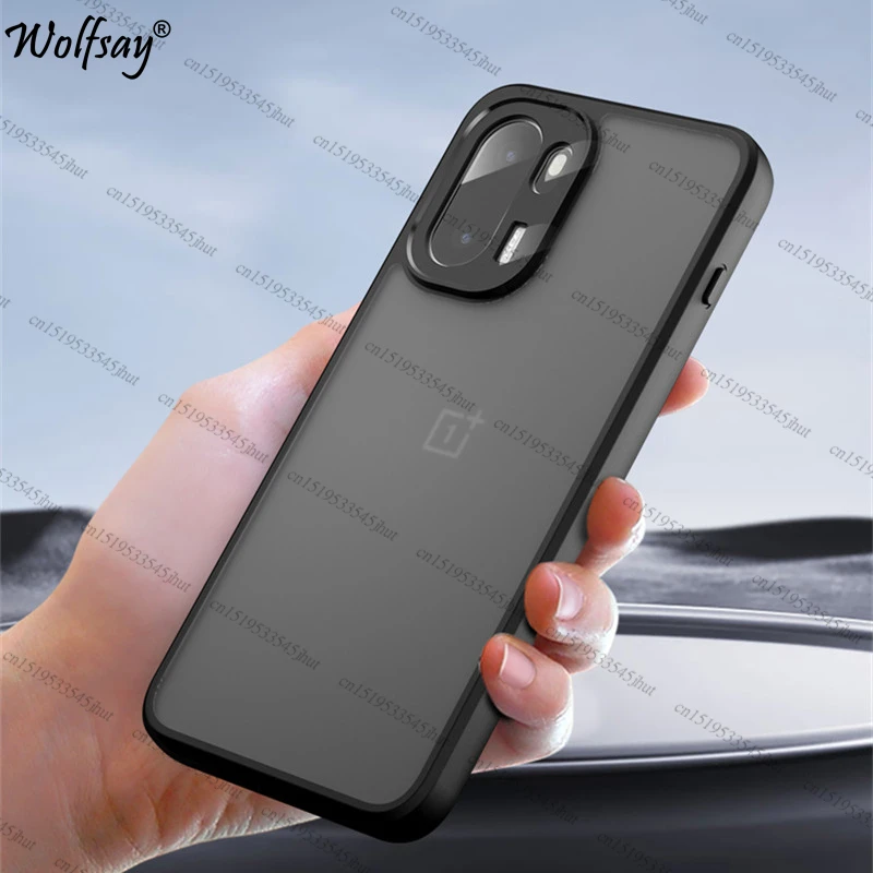 Matte Transparent Phone Case For OnePlus 15R Case Anti-knock Matte PC Full Back Cover For OnePlus 15R Case For OnePlus 15R 15