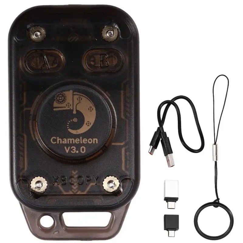 N93RNEW! Chameleon V3.0 RFID Smart Chip Reader Emulator +4XUID/CUID Keychain Read Writer 125K 13.56Mhz ID IC Card Tag Copyer