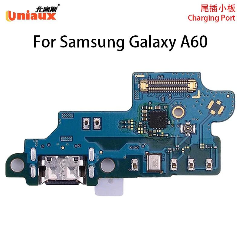 

Шлейф разъема зарядки, микрофона и USB для Samsung Galaxy A60 SM-A605F