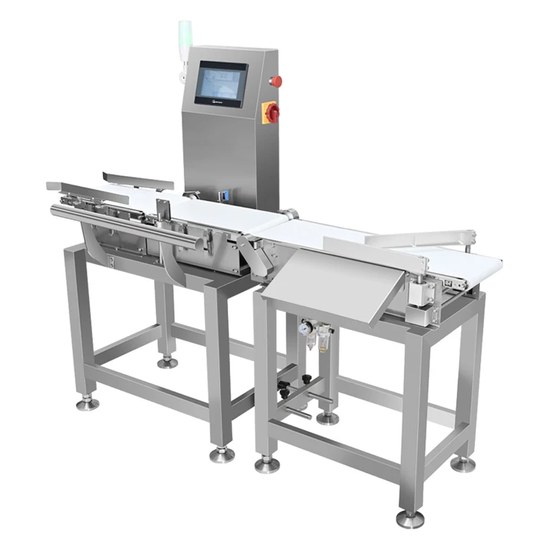 Conveyor Belt Scale Automatic Weighing Machine Specialized Rejection System for Thin Product view 3