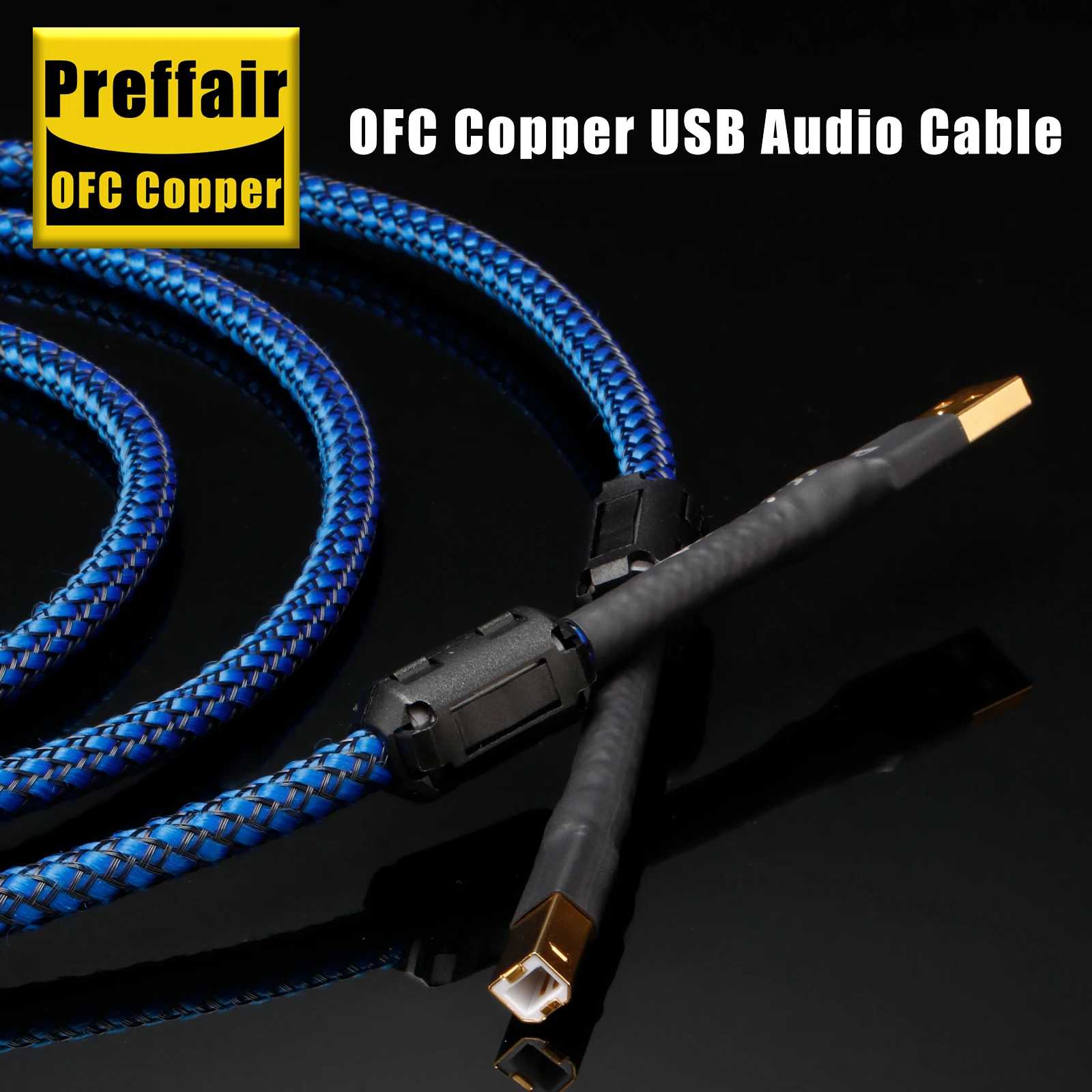 Magnetring-USB-Kabel, USB-Kabel, USB 2.0 A auf B, Datenkabel für Canner, Laptop, Faxgerät, persönlicher Computer, Drucker – Detail 4