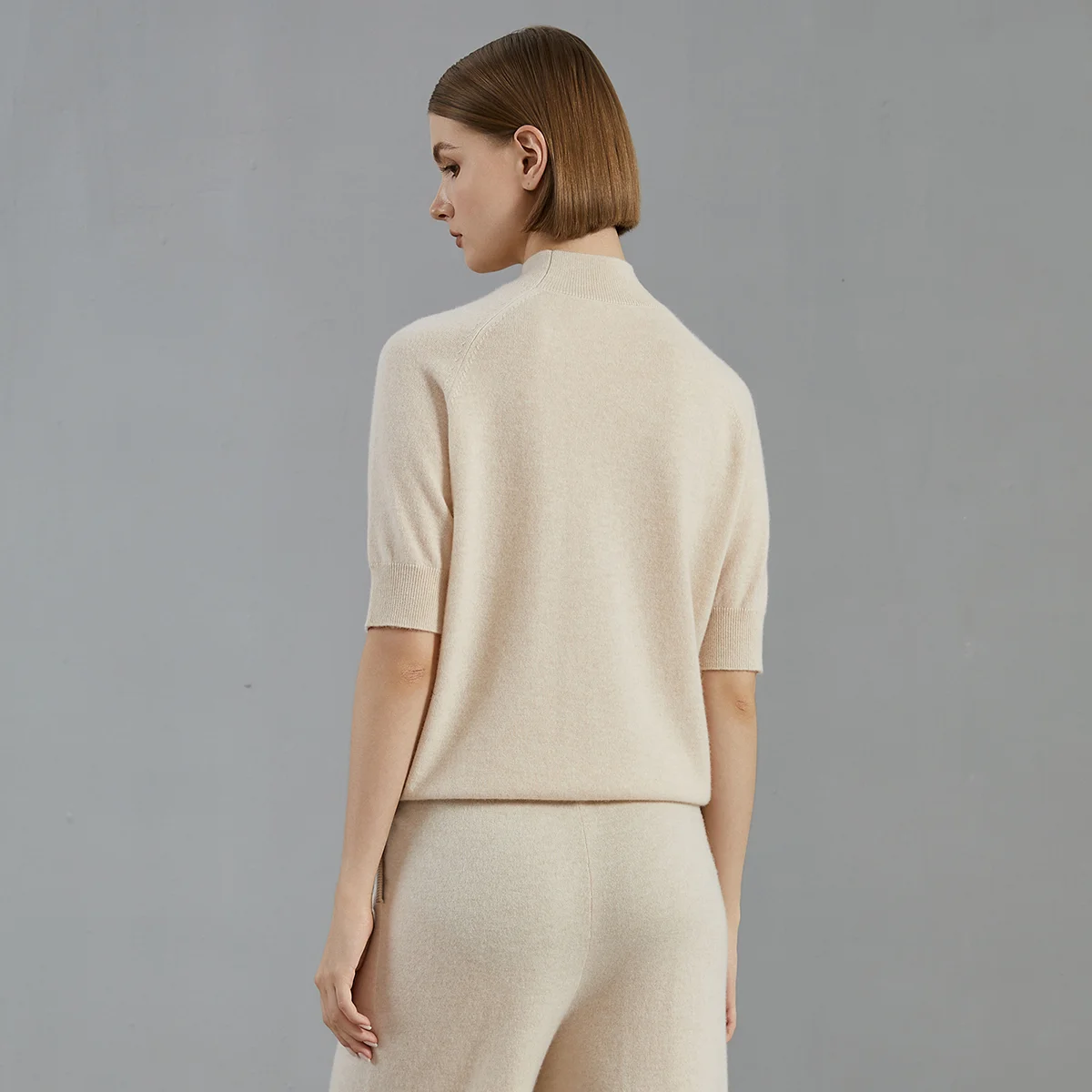 BC726 Wysokiej jakości luksusowa odzież damska 100% kaszmirowy sweter z golfem