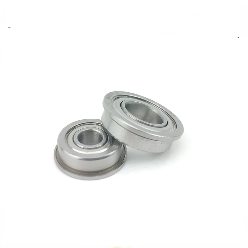 50pcs SF602zz flange Deep Groove Ball Bearing Stainless Steel 2*7*3.5mm