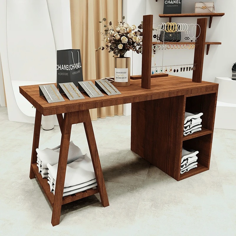 Large Capacity Reception Desks Multi-layer Storage Creativity Reception Desks Office Furniture Sportello Di Ricevimento YS40CC