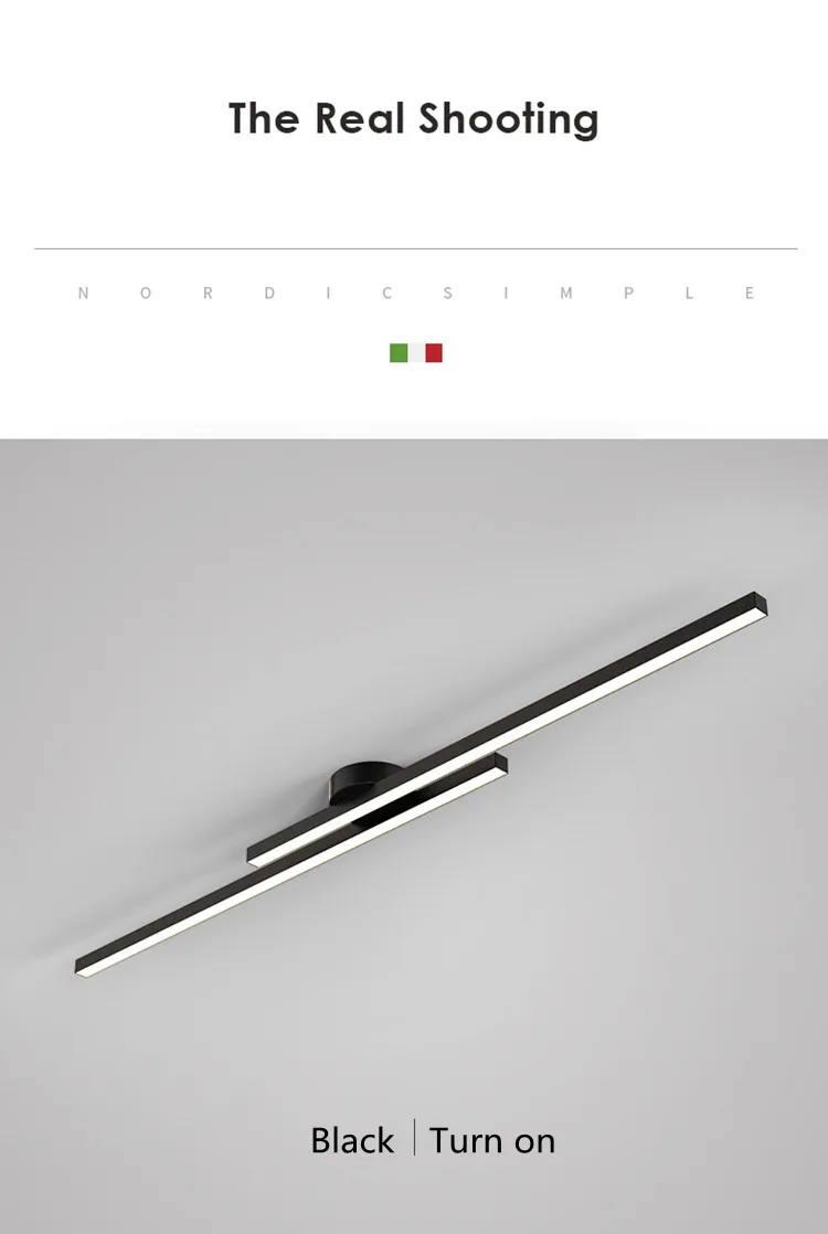 Linear Aluminium LED Ceiling Light — product detail 13