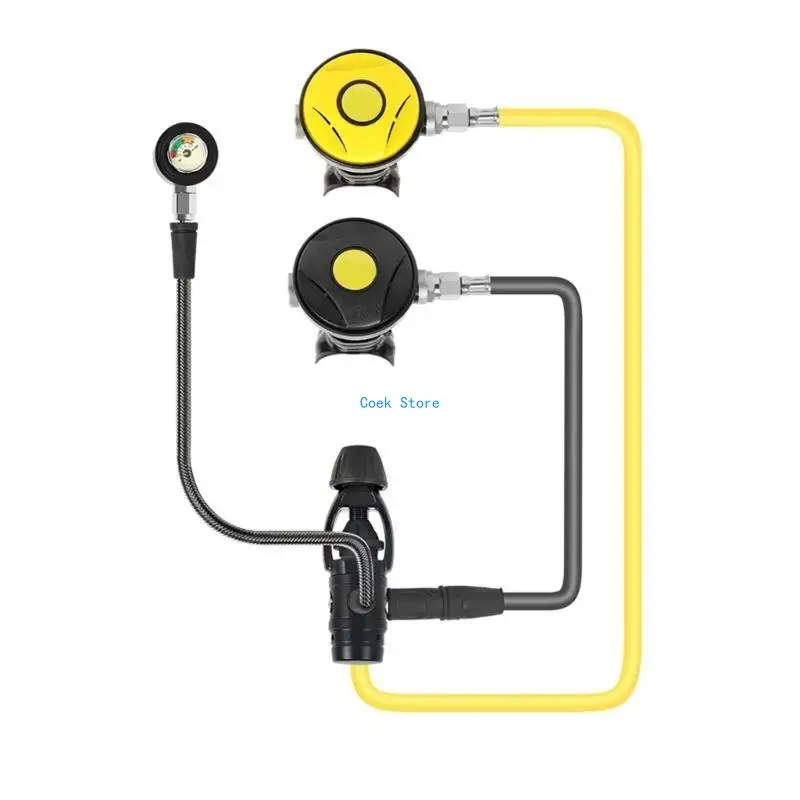 

11UE Diving Snorkel Regulator Explorers for Scubas Diving for Water Sport Enthusiasts