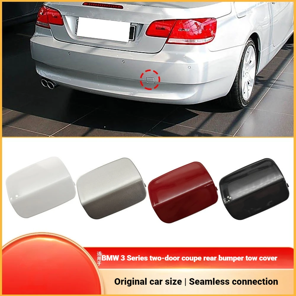 For BMW 3 Series Coupe Rear Trailer Cover E92 E93 Rear Bar Traction Hook Hole Cover 51127161497