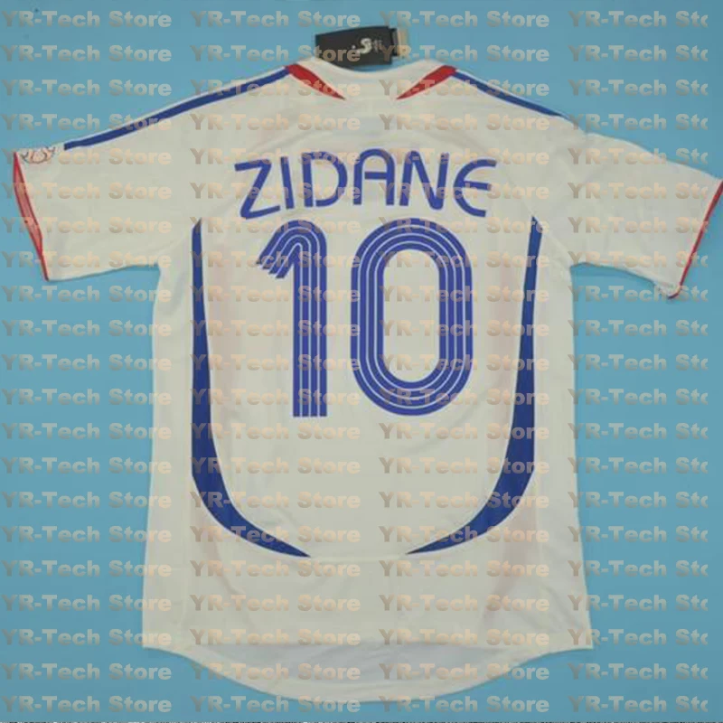 

ZIDANE 10 Unisex Retro Football Jersey Casual Training T-shirt Comfortable Fit for Adults Outdoor Sports France Shirt