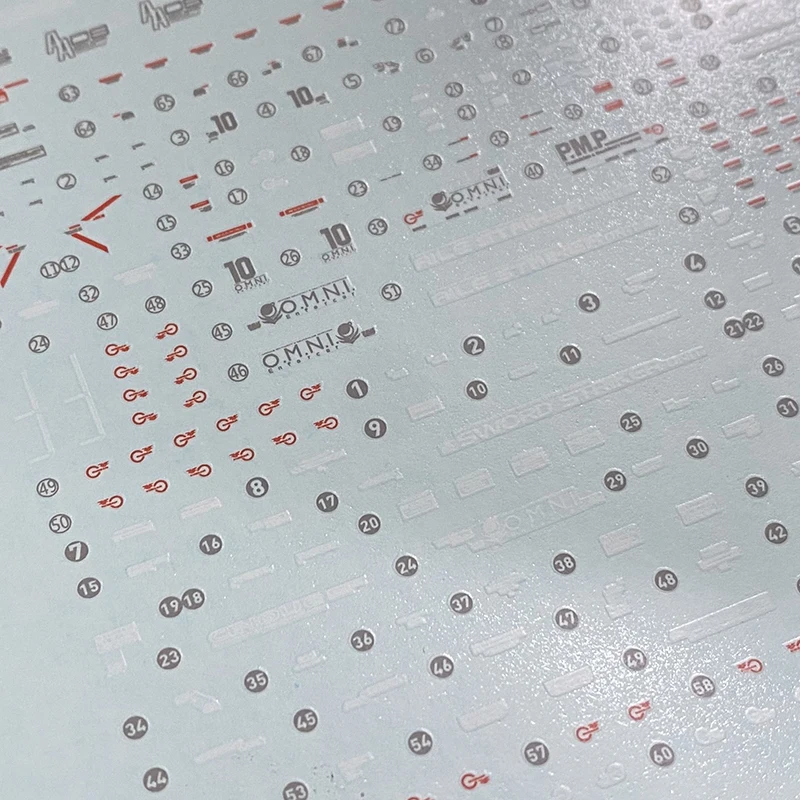Décalcomanies à glissière d'eau, outil pour 1/144 RG Ays Strike + Sky Grasper, autocollant structurels ent, modèles de jouets, accessoires