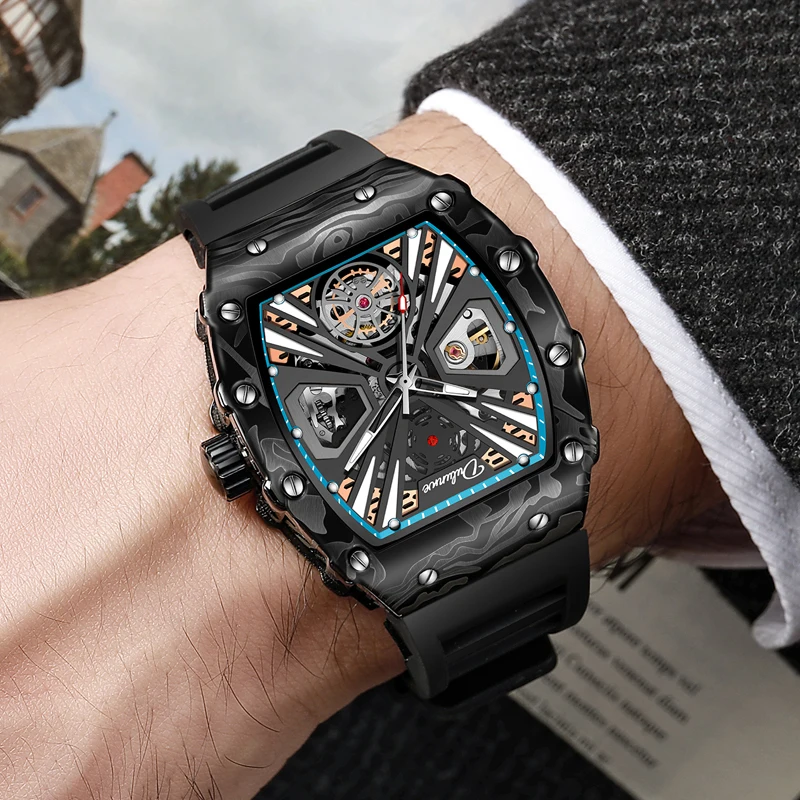 Top Brand Luxury Fashion Automatic Watch Men Waterproof Luminous Clock Sport Watches Mens Mechanical Wristwatch reloj hombre