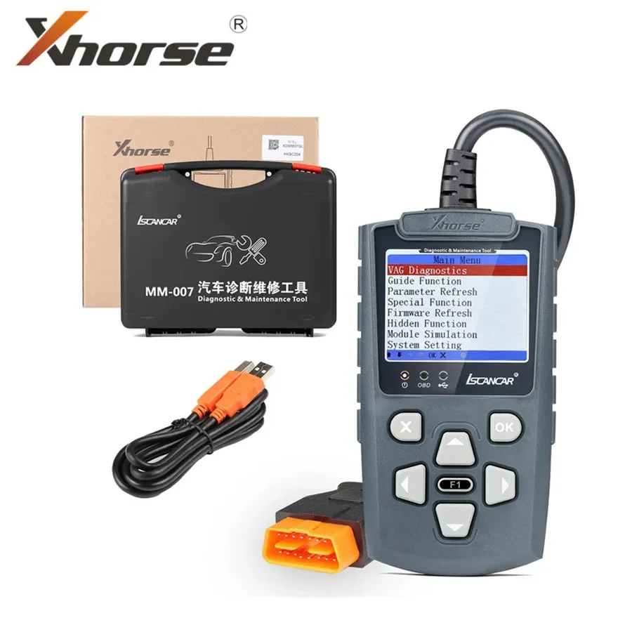 V2.3.2 Xhorse Iscancar for V-A-G MM-007 Diagnostic and Maintenance Tool Support MQB Mileage Change