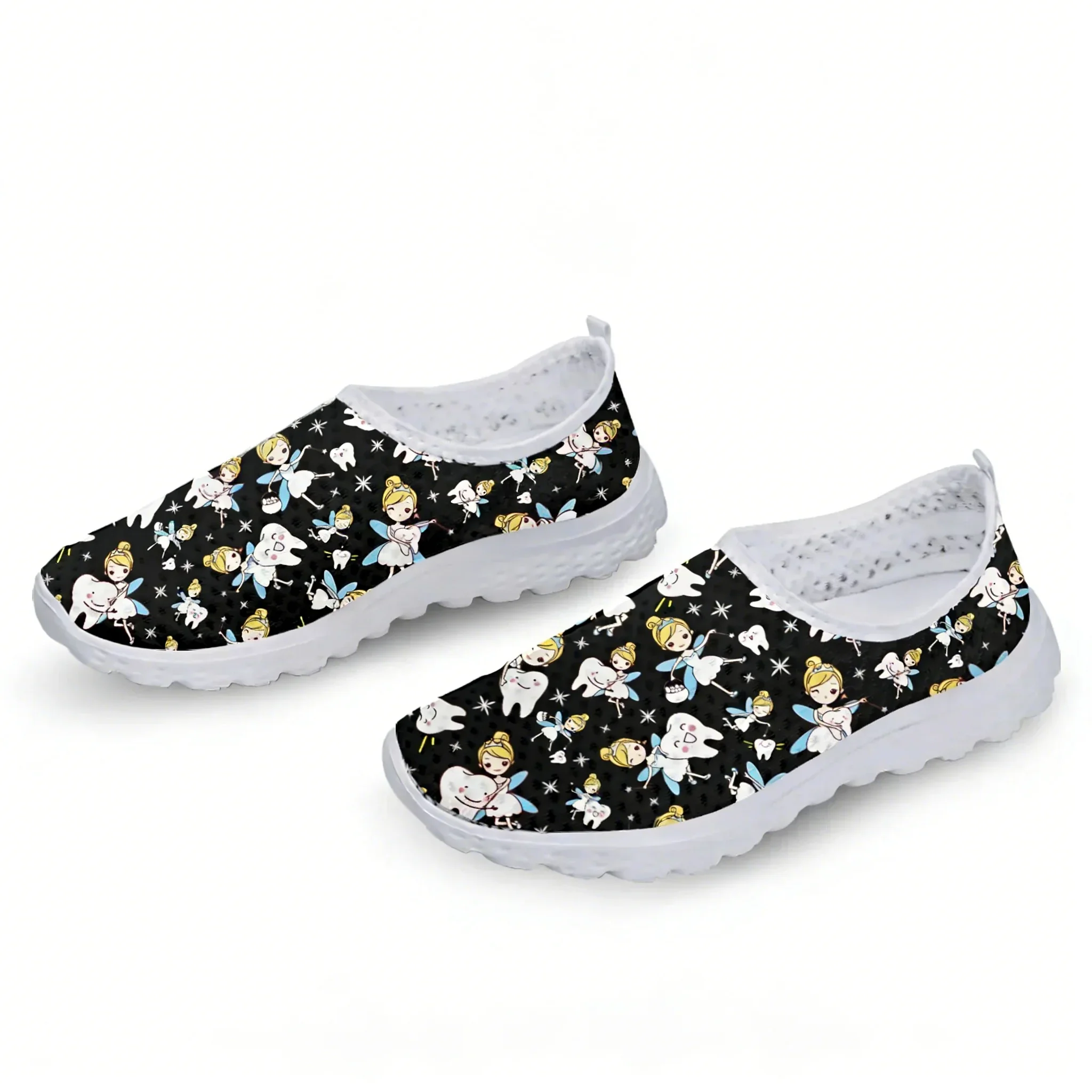 Cute Cartoon Nurse Elf/Teeth M - Women'S Shoes Nursing recension och pris