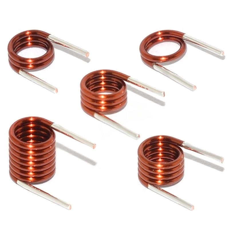 50pcs Air Coil 3.5 * 1.5/2 5/3.5/4.5/7 Diameter Fm Remote Control Coil Inductance