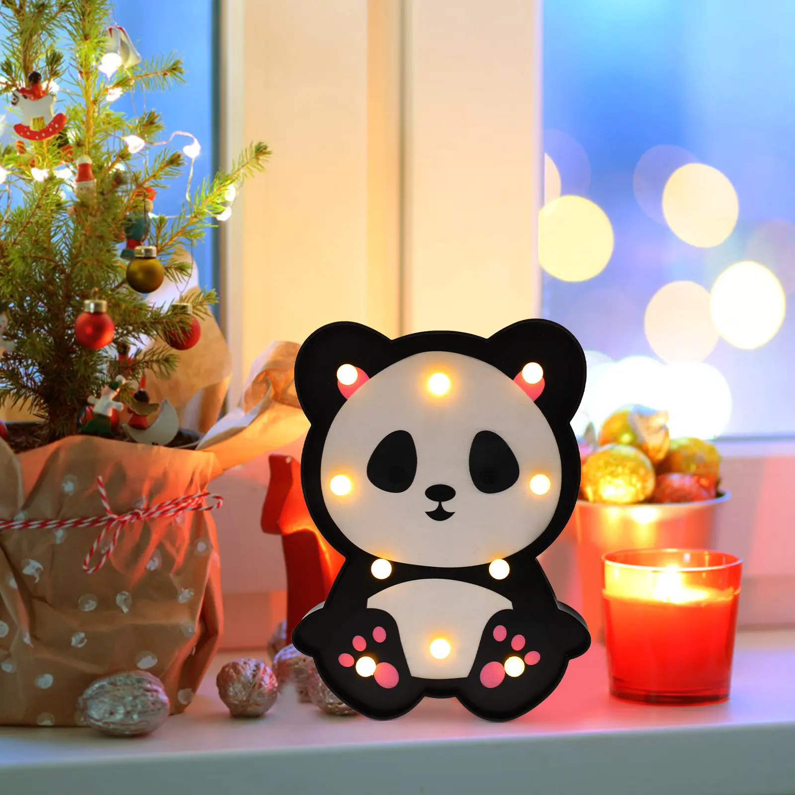 

Desk Lamp Night Light PVC Cartoon Animal Bedroom Room Study Office Dorm Decorations Shine Table Lamp