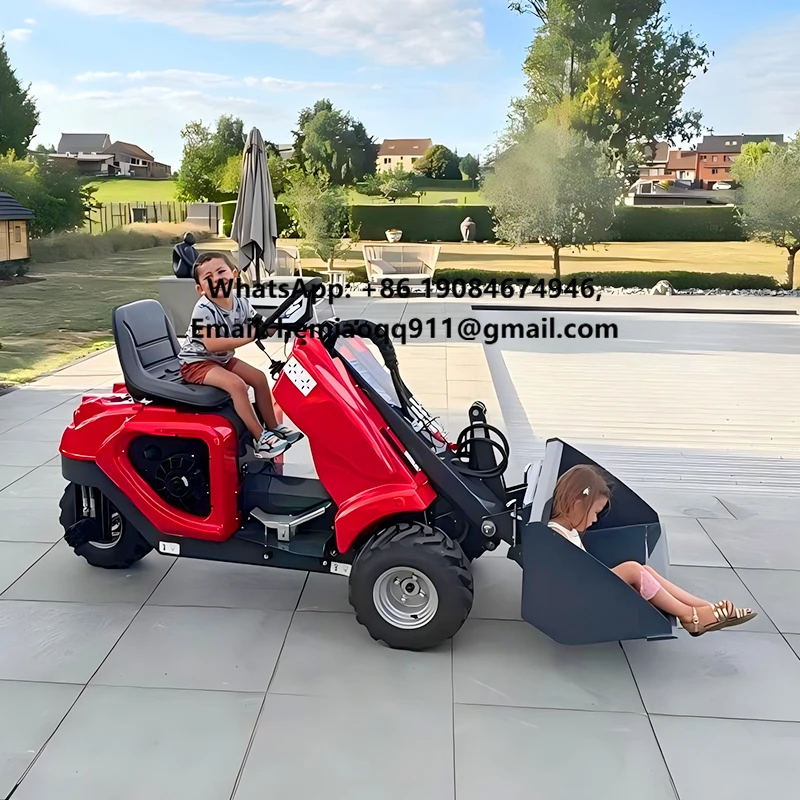 

Mini Track Skid Steer Loader 460KG Low Fuel Consumption Equipped with Snow Blade & Stump Grinder Engine As Core Component