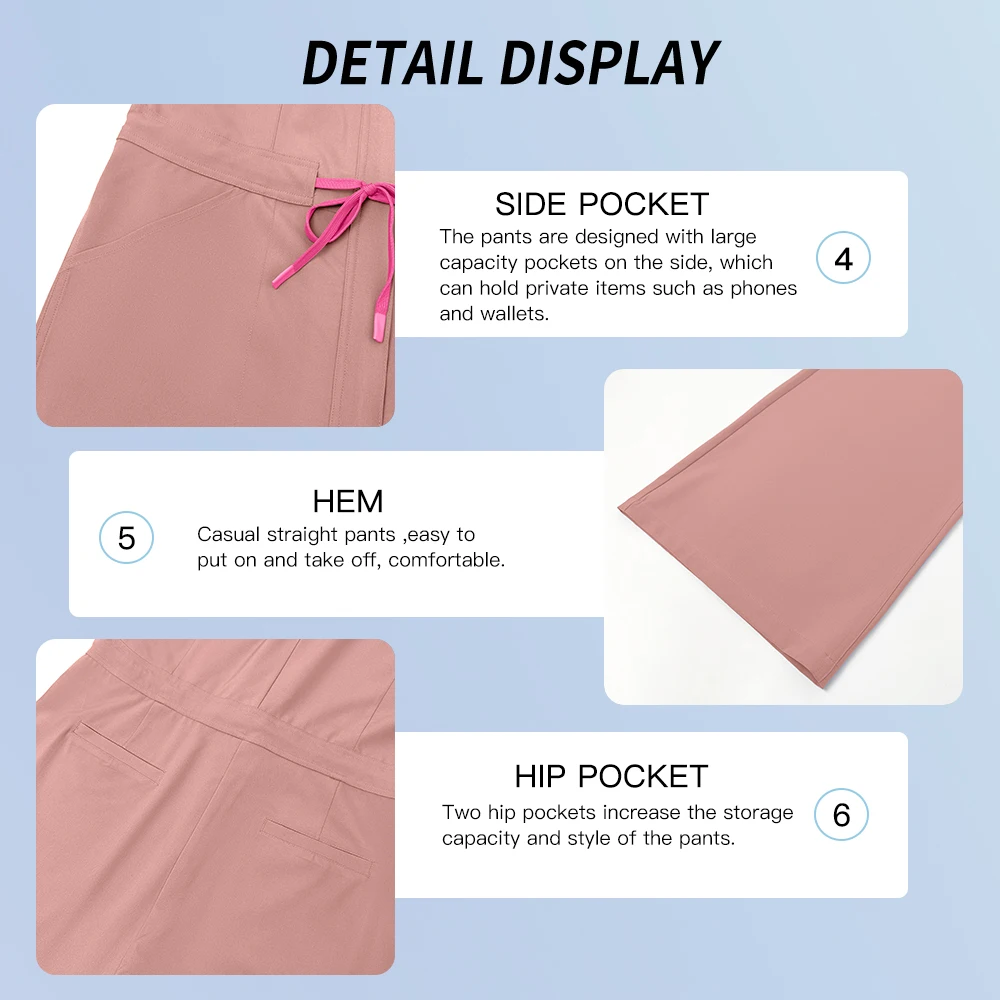 Nuova Tuta Clinica per Dentisti, Uniforme Chirurgica, Tuta Ospedaliera per Infermiere, Abbigliamento Medico, Divisa da Lavoro per Salone di Bellezza e Spa