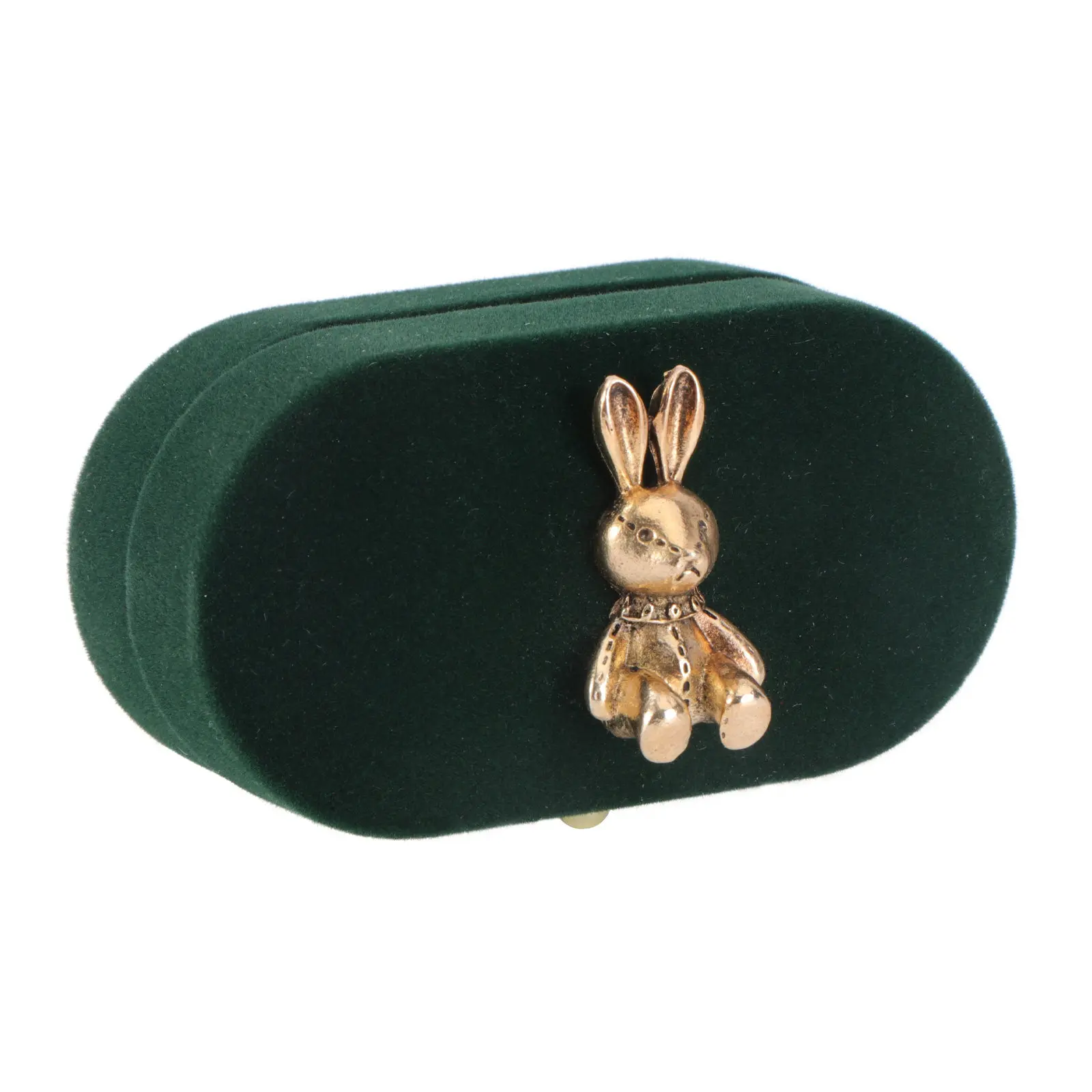 

1Pcs Retro Jewelry Box Elegant Soft-Touch Ring Storage Case Premium Protection for Engagement Wedding