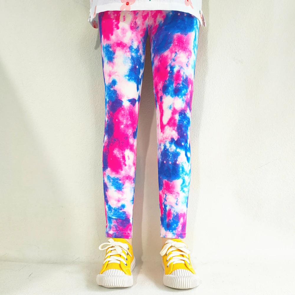 Mädchen Leggings Mode Cartoon Enge Hosen Frühling und Herbst Baby Mädchen Slim Fit Blumen Leggings Sommer Kinder Hosen – Detail 22