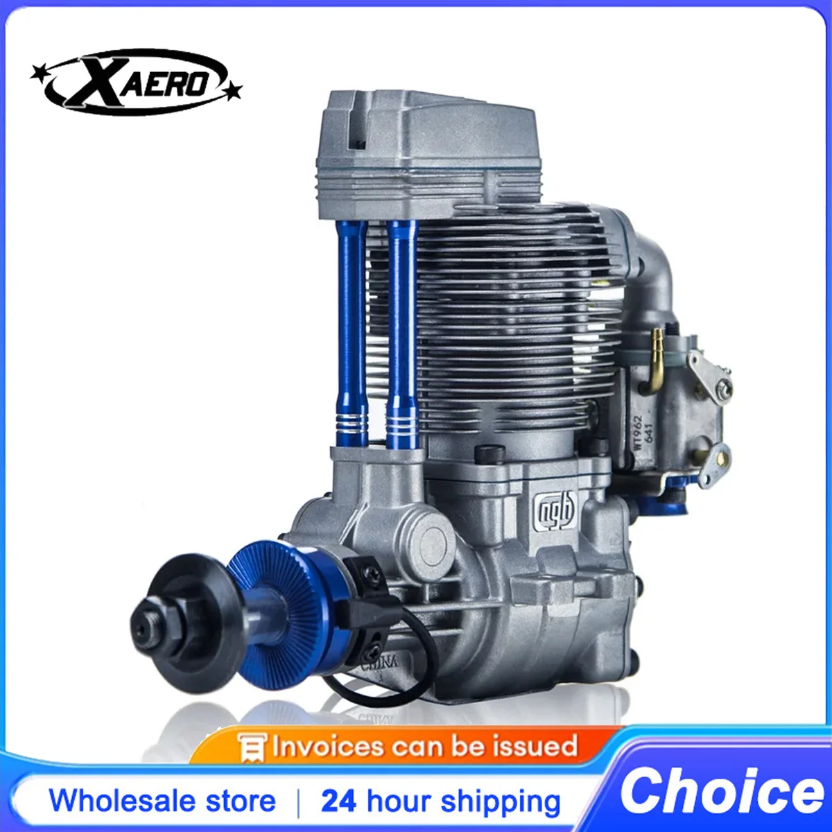 NGH GF38 38cc 4-Stroke Gas Engine Efficient Gas Power for RC Aircraft