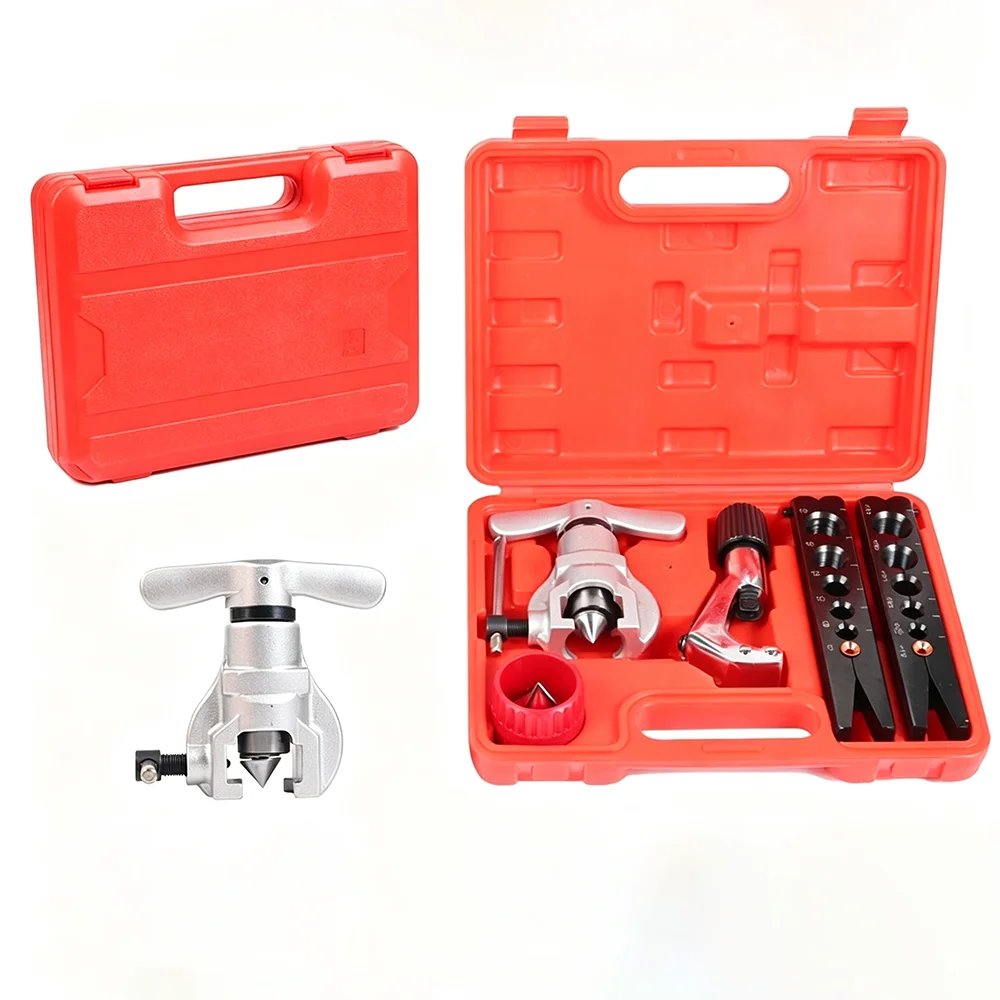 High-Quality Brake Line Flaring Tool Set Swaging Eccentric Flaring Manual Flaring Tool Expansion Multi-Functional Swaging Tool