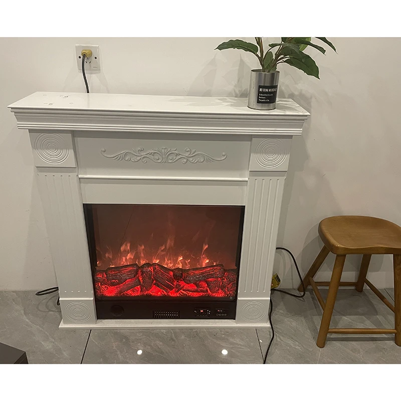 Customized Modern Fireplace 500/600/700MM Home Furniture Led Heater Corner  Insert  Electric Fireplace