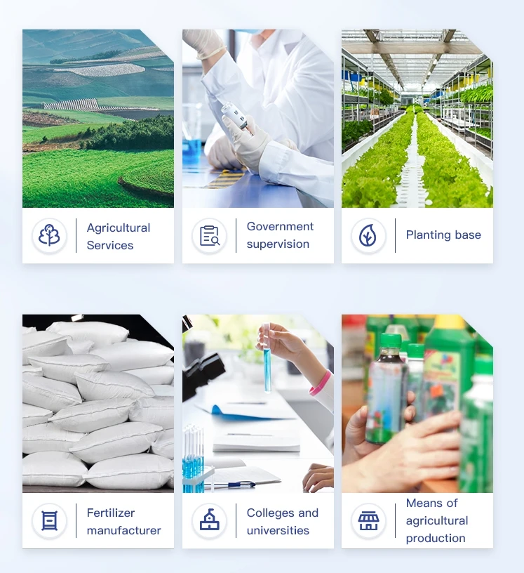 Soil Nutrient Analysis Equipment Soil Testing Formula Fertilizer Applicator Soil test Kit Agriculture